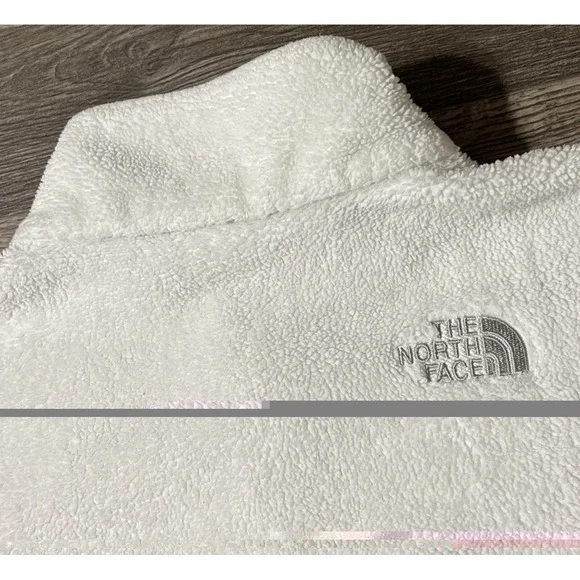 The North Face Women's Osito Full Zip Fleece Jacket Size XL in Moonlight Ivory - Picture 9 of 16